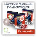 Pack ahorro Trío - Competencia Profesional para el Transporte