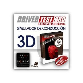  Simulador de conducción de turismo Driver Test Pro (Licencia profesional)