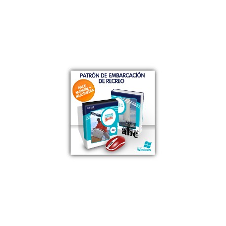 Pack ahorro - Patrón de Embarcaciones de Recreo (PER) Test y manual