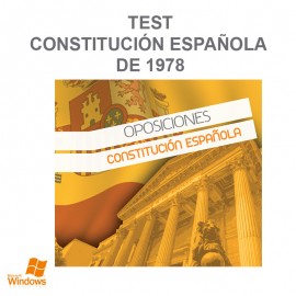 Test Constitución Española de 1978